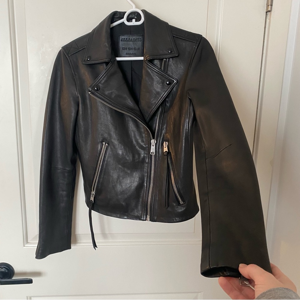ALLSAINTS Leather Biker Jacket